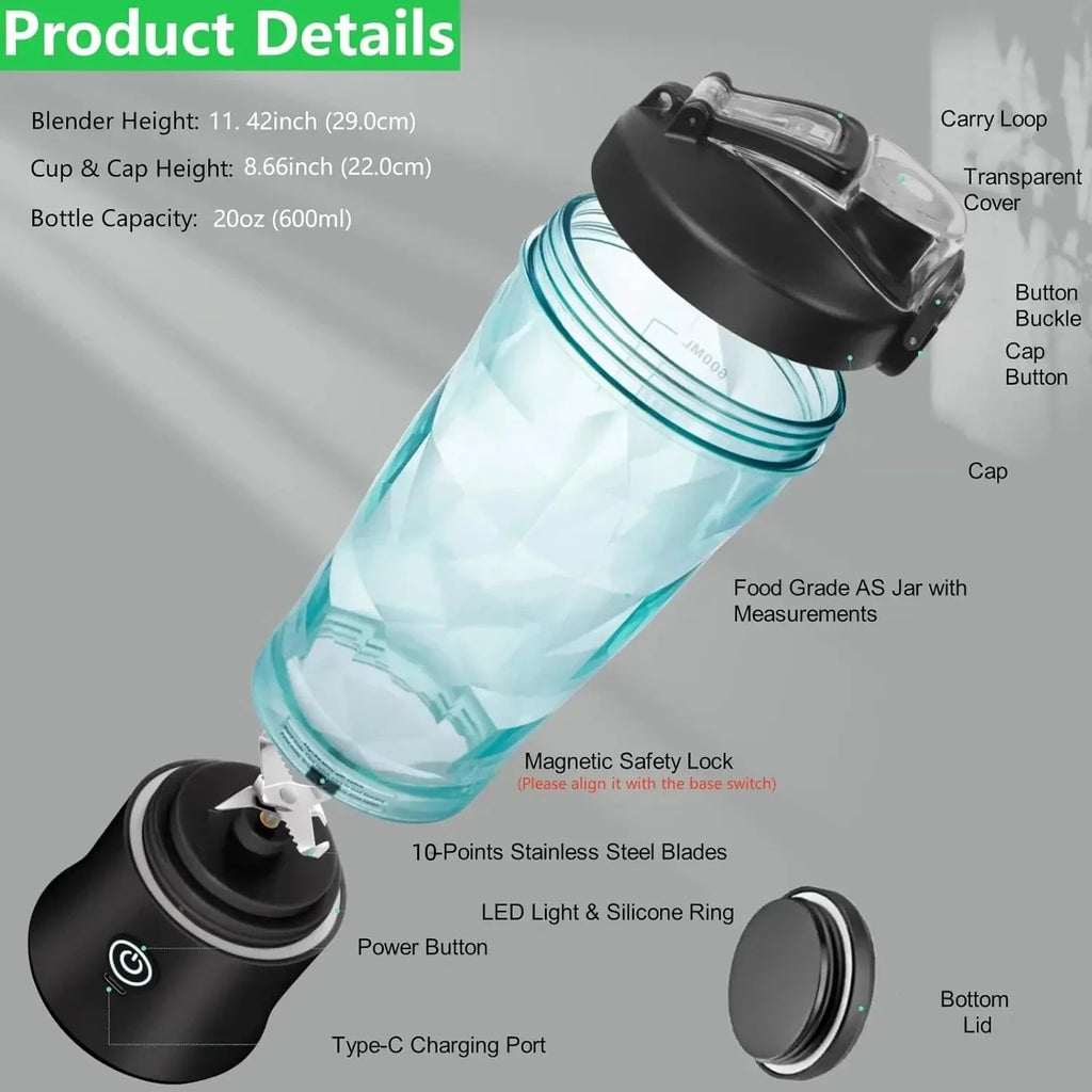 Portable Blender Bottle